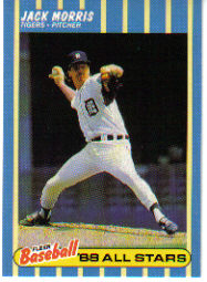 1988 Fleer Baseball All-Stars Baseball Cards   026      Jack Morris